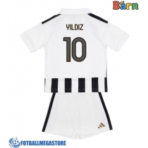 Fotballdrakt Barn Juventus Kenan Yildiz #10 Hjemmedraktsett 2026-27 Kortermet (+ Korte bukser)